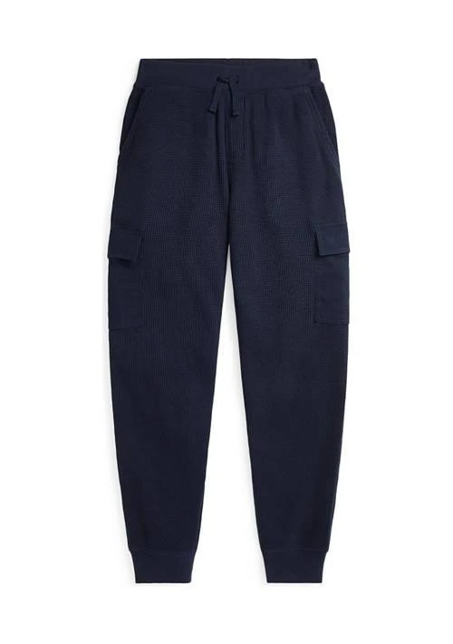 Ralph Lauren Lauren Childrenswear Boys 8 20 Waffle Knit Cotton Cargo Jogger Pants 1