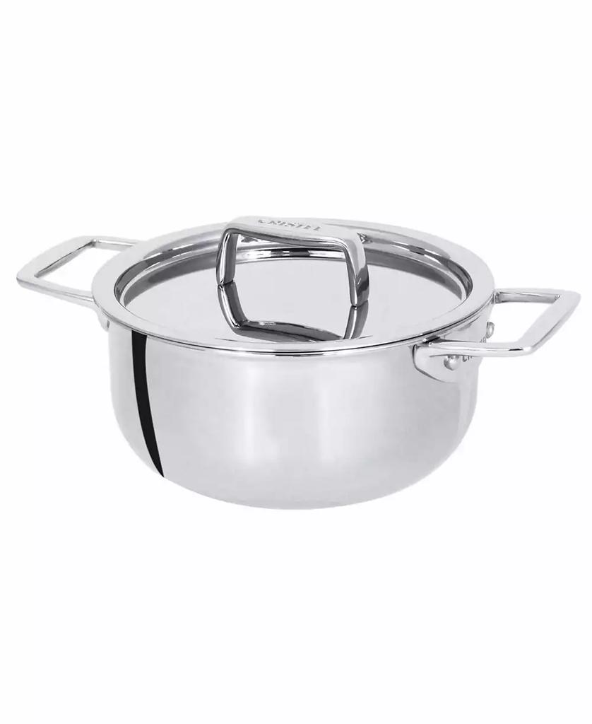 Cristel Castel Pro Mini 0.5-Quart Stainless Steel Stewpan With Lid
