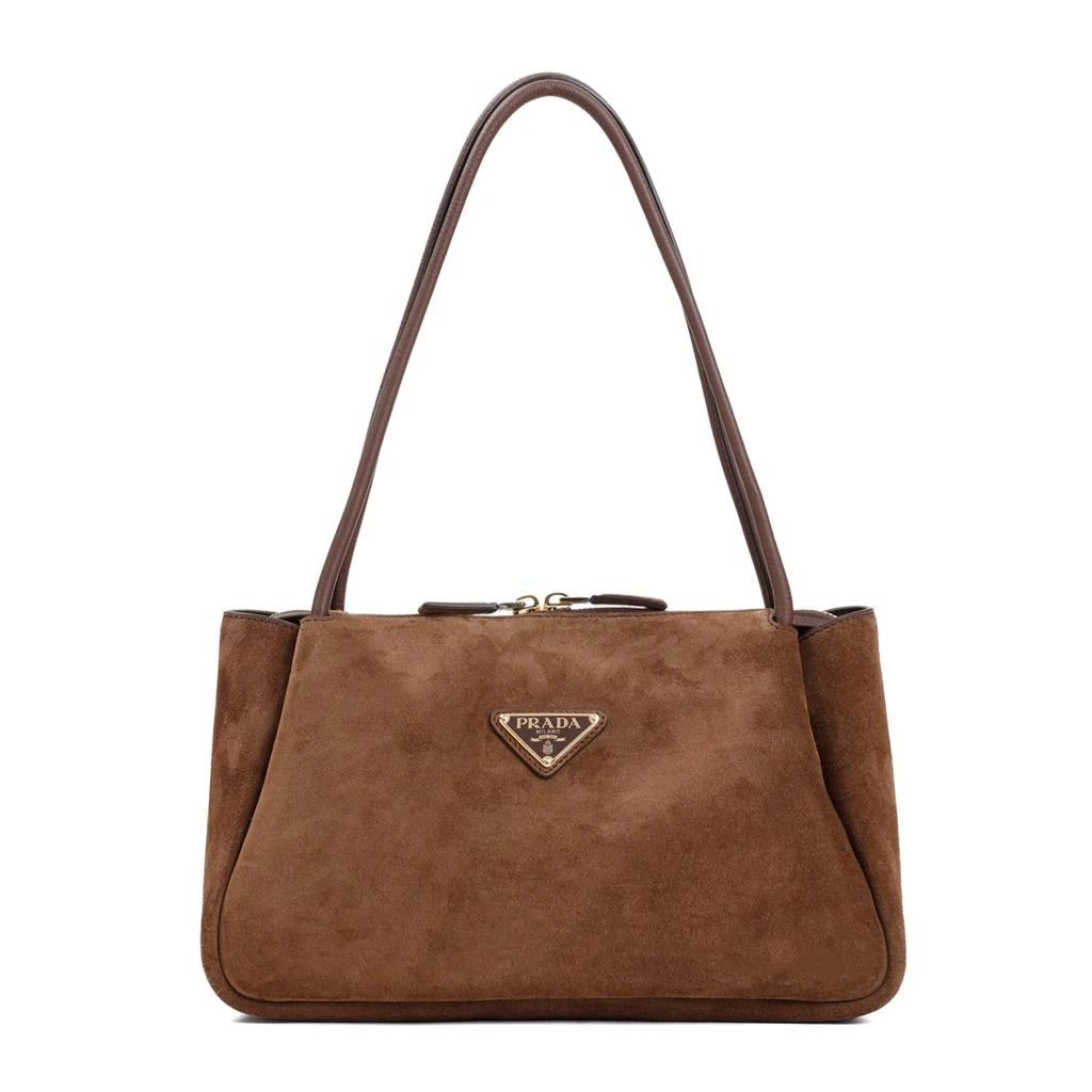 Prada Prada Triangle-Logo Medium Shoulder Bag 1
