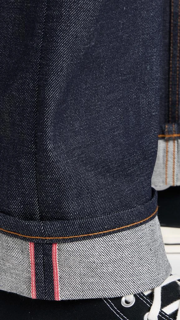 Naked & Famous True Guy - Dirty Fade Selvedge Jeans 5