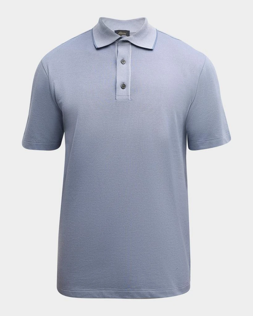 Brioni Men's Cotton Polo Shirt 1