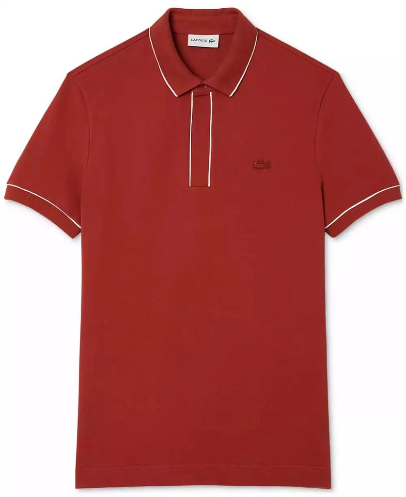 Lacoste Men's Regular-Fit Tipped Polo Shirt 6