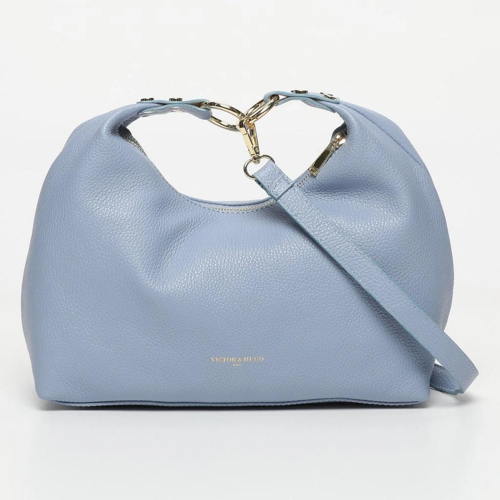 预计3周后发货 Victor & Hugo Sac A Bandouliere Oasis - Bleu Ciel - Femme 3
