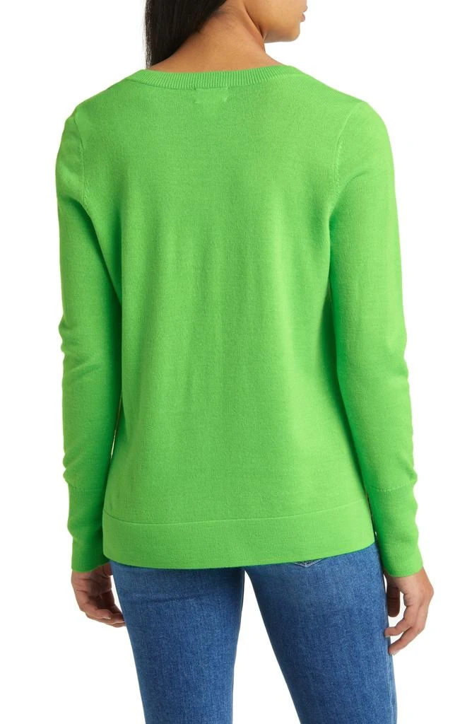 Caslon<sup>®</sup> Wool Blend V-Neck Sweater 2