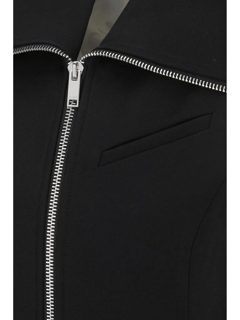 Ganni Bonded Crepe Mini Dress 3