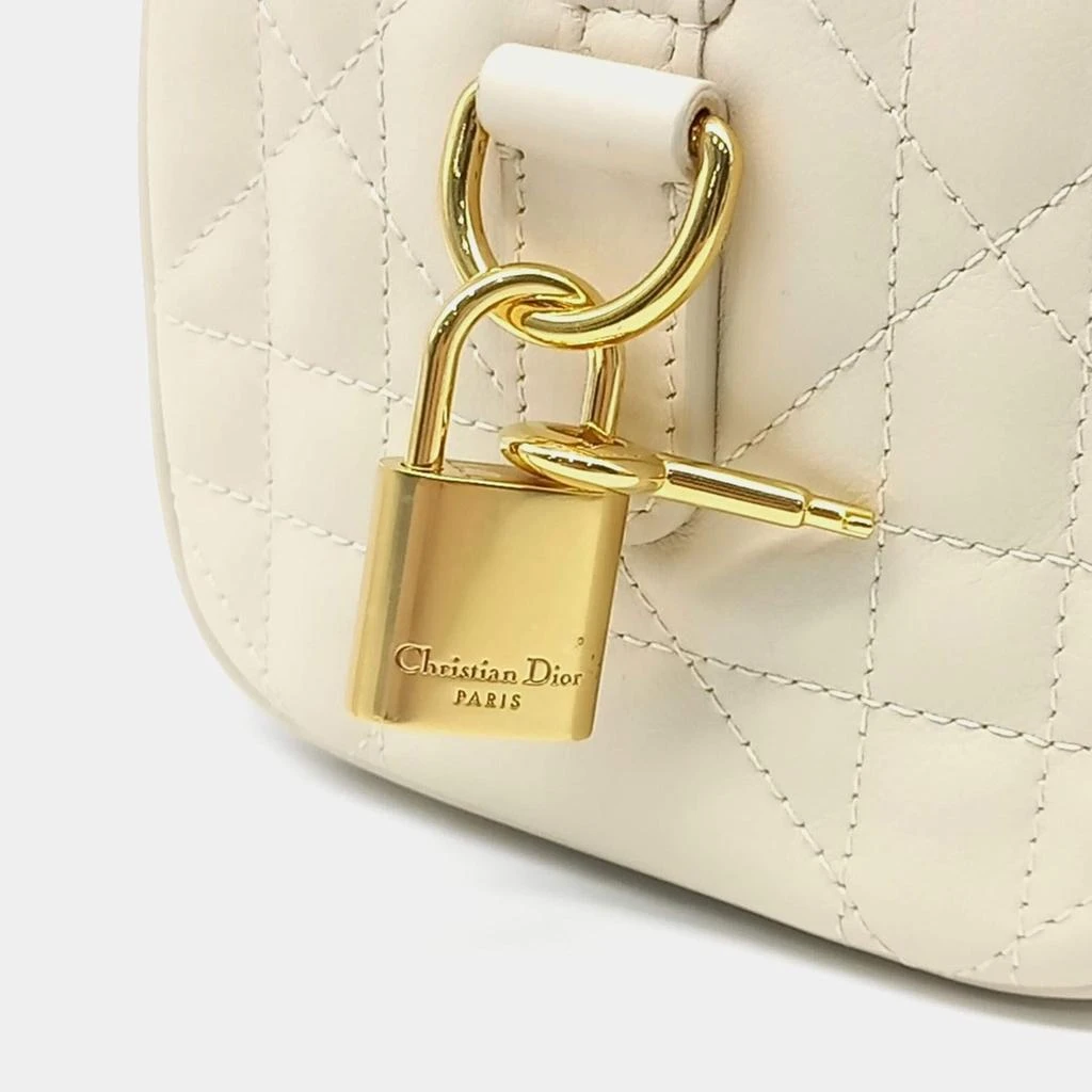 Dior Dior Ivory Leather Groove 20 Shoulder Bag 5
