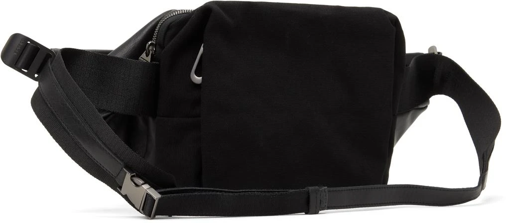 Côte & Ciel Black Isarau Alias Cowhide Leather Belt Bag 3