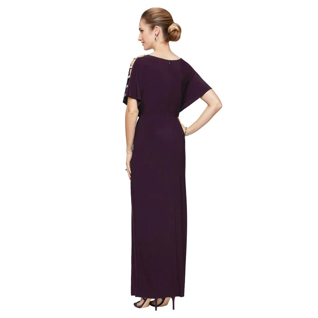 Alex Evenings Long Knot Front Dress 2