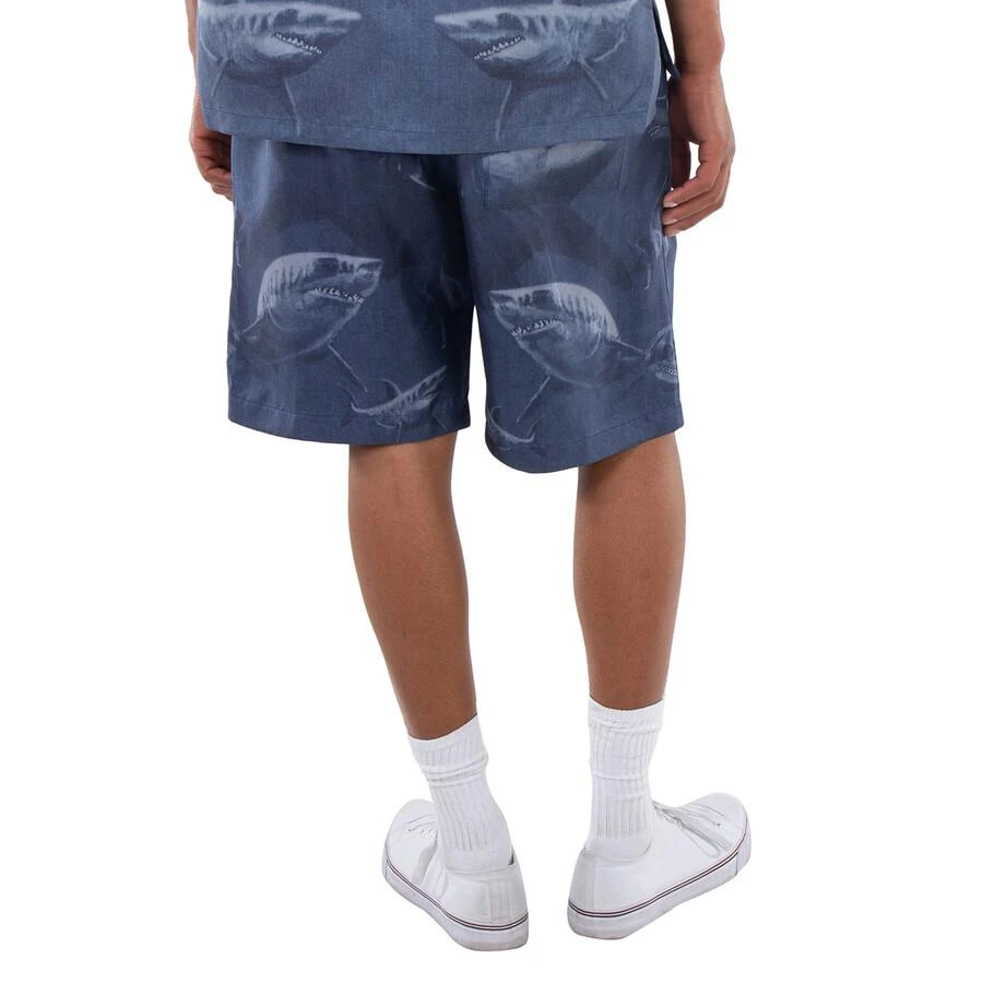 Burberry Shark-Print Silk Shorts 3