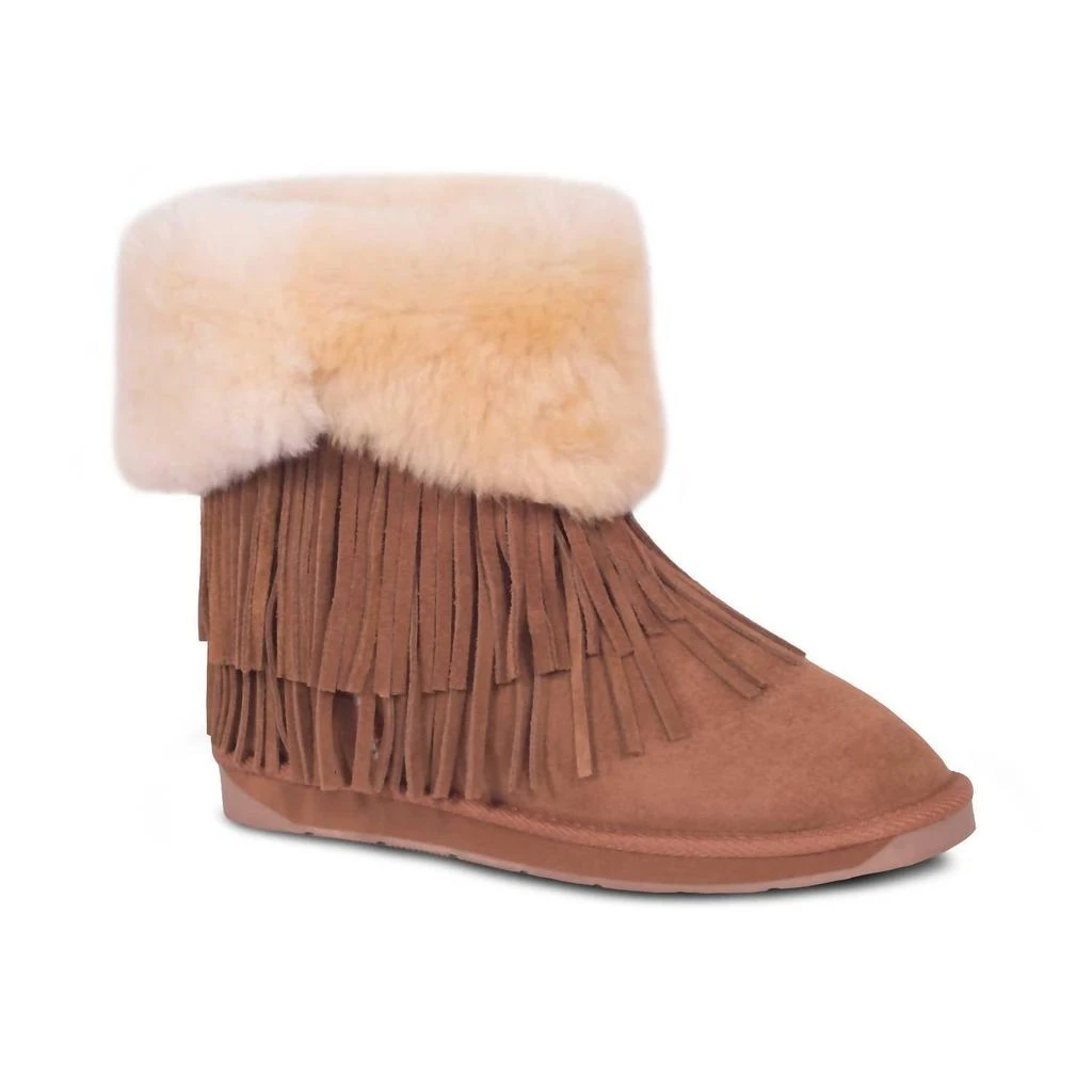 Cloud Nine Cloud Nine - Women's Classic Fringed Sheepskin Boot 3