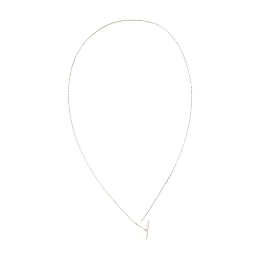 AMI Adc Necklace - Metal - Silver