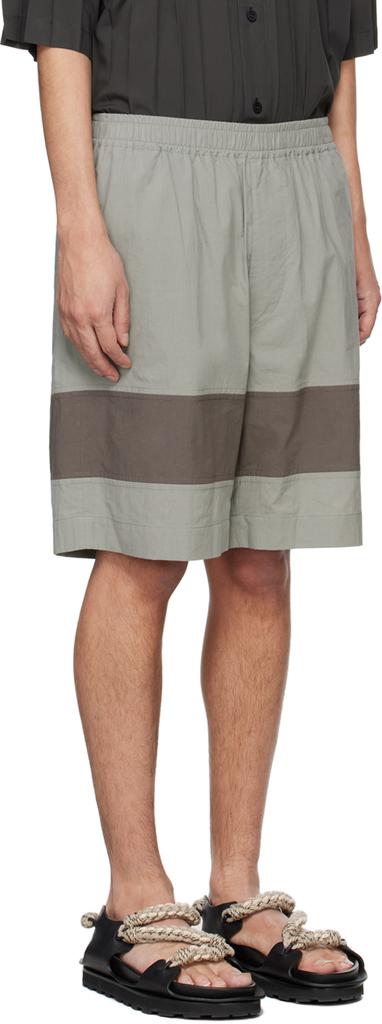 Craig Green Gray Barrel Shorts