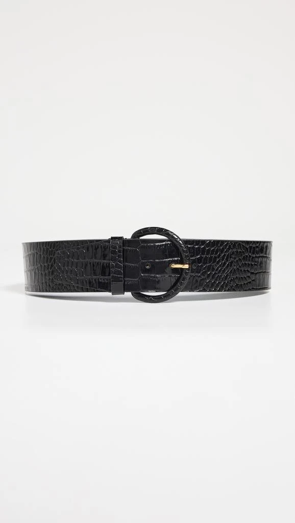 Andersons Over Waist Mock Croc Leather Belt 1