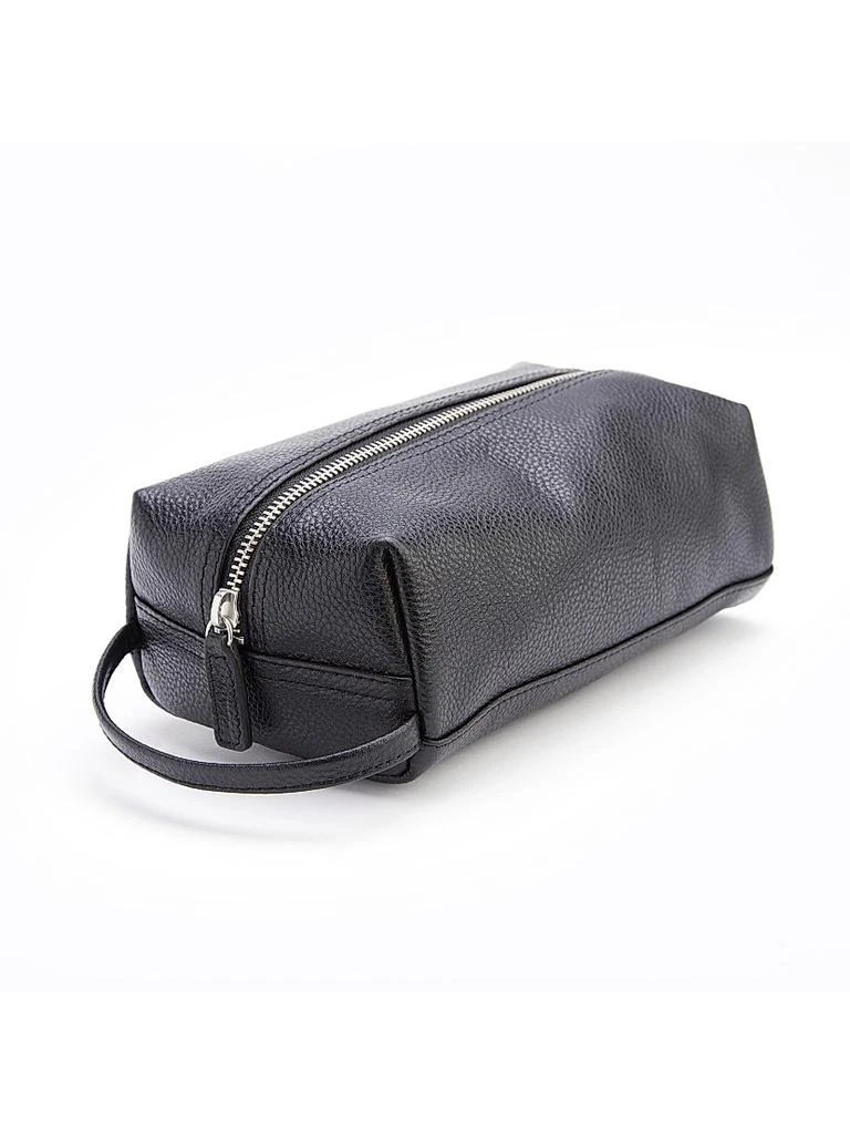 ROYCE New York Compact Leather Toiletry Bag 1