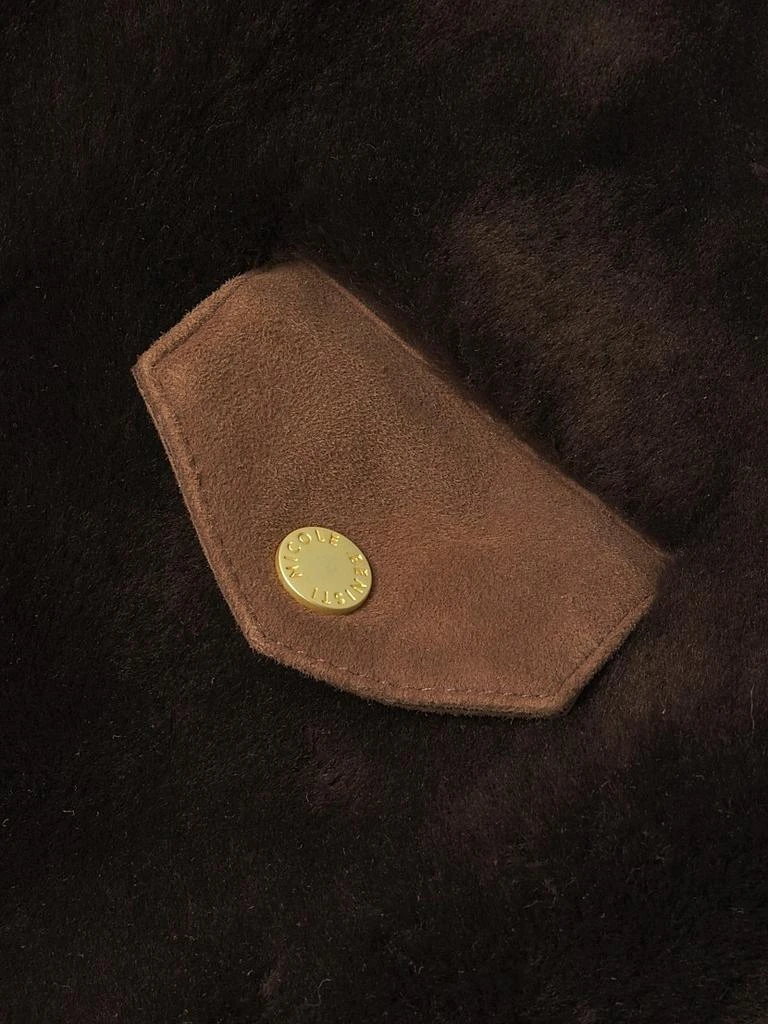 Nicole Benisti Elizabeth Belted Shearling Jacket 6