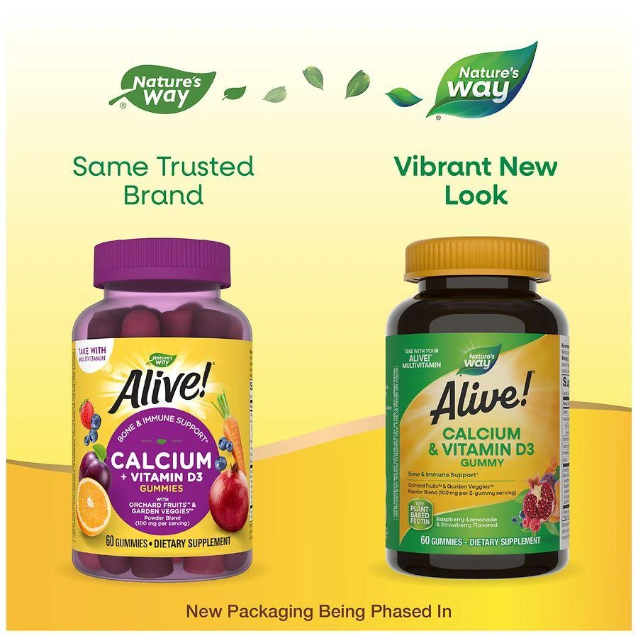 Alive! Calcium + D3 Gummy 3