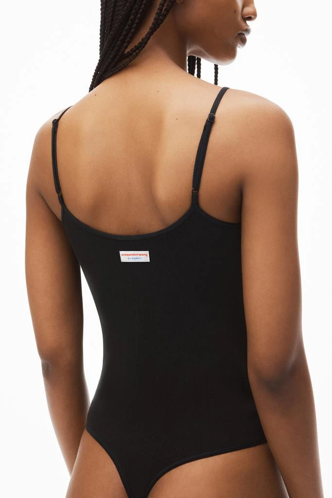 Alexander Wang cami bodysuit in ribbed jersey 5