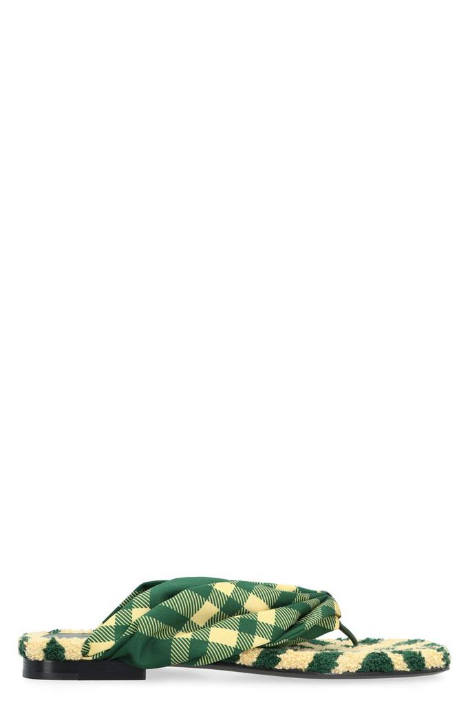 Burberry Burberry Check Fabric Slides