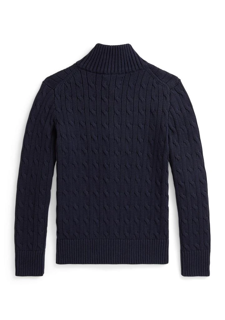 Ralph Lauren Boys 8-20 Cable-Knit Cotton Full-Zip Sweater 2