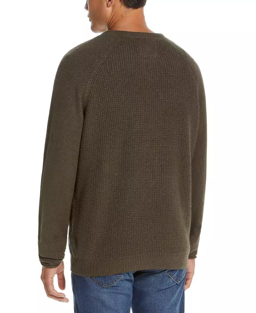 Weatherproof Vintage Men's Waffle Crew Neck Sweater 5