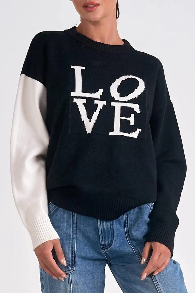 Elan Elan - Love Pullover Sweater 1