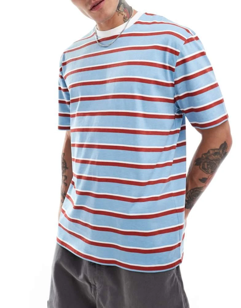 ASOS ASOS DESIGN relaxed t-shirt in stripe 2