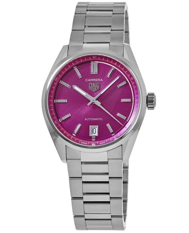 Tag Heuer Tag Heuer Carrera Automatic 36mm Pink Dial Steel Women's Watch WBN2313.BA0001 1