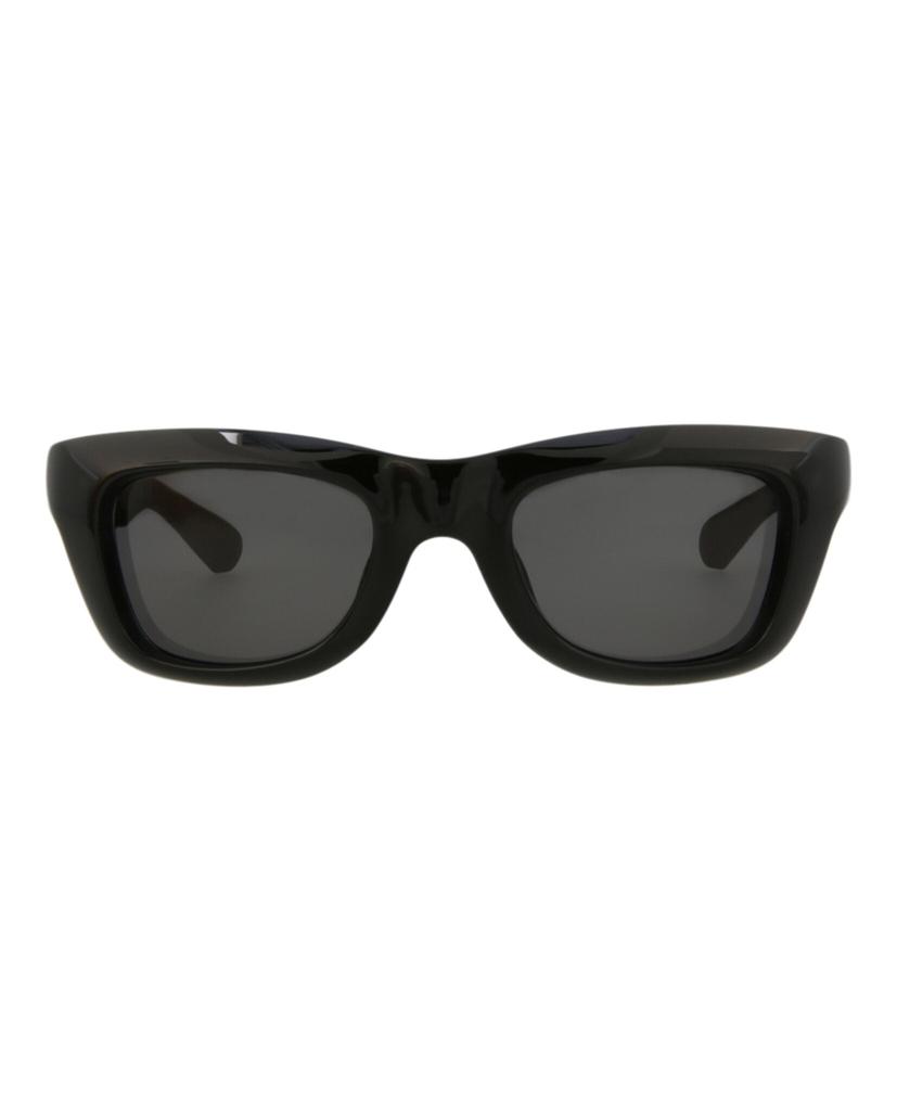 Bottega Veneta Square-Frame Injection Sunglasses