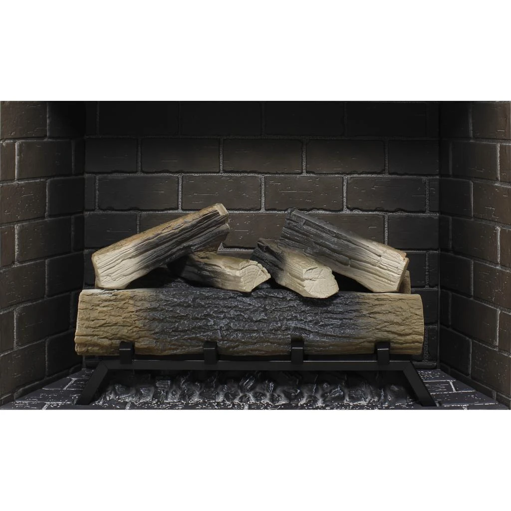 Streamdale Furniture Streamdale 33" Electric Fireplace Insert, Touch Panel, Crackling Sound 3