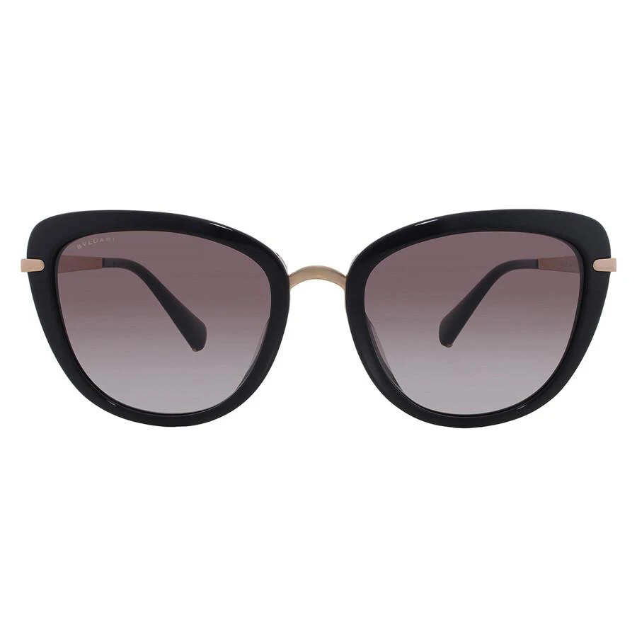 Gray gradient cat eye Bvlgari sun glasses Bvlgari Gray Gradient Cat-Eye Sunglasses for Women BV 8246B  main image 4