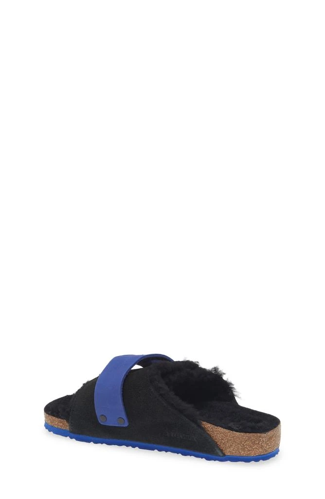 Birkenstock Kids
 Kyoto Genuine Shearling Lined Slide Sandal 2