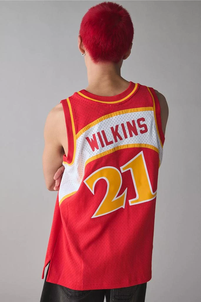 Mitchell & Ness Mitchell & Ness NBA Atlanta Hawks 1986-87 Dominique Wilkins Basketball Jersey Tank Top 2
