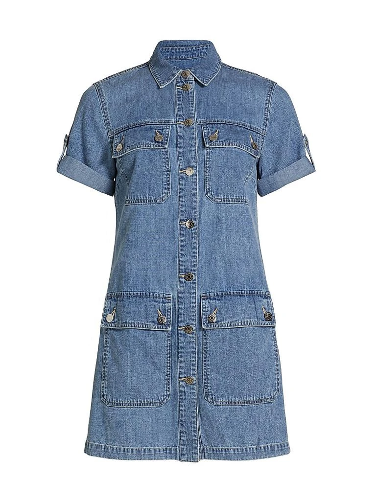 VERONICA BEARD Warren Denim Minidress 1