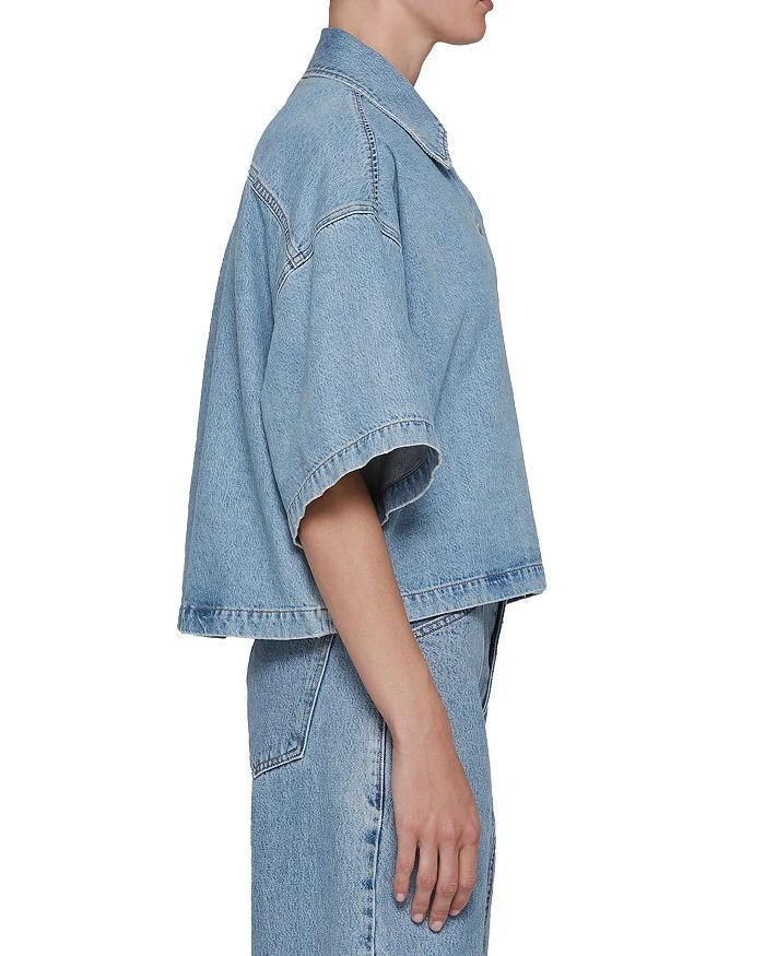 AGOLDE Rona Box Denim Shirt 5