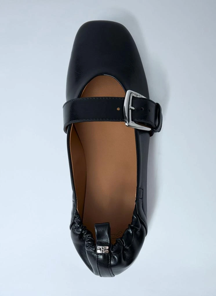 Ganni Butterfly Stap Ballerina Flats 6