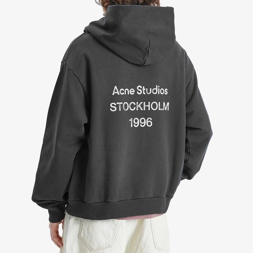 Acne Studios Acne Studios Franziska 1996 Back Logo Hoodie 3