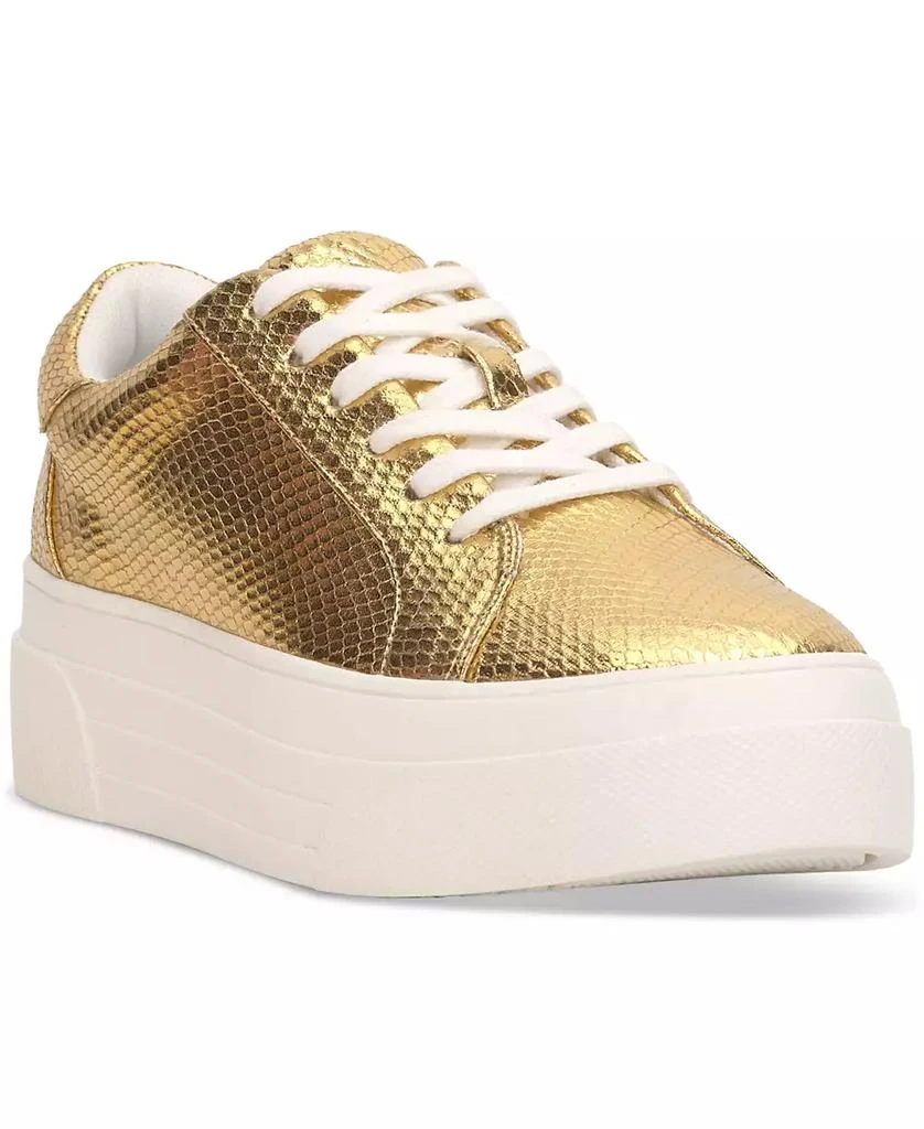 Jessica Simpson Women's Caitrona Lace Up Platform Sneakers 1