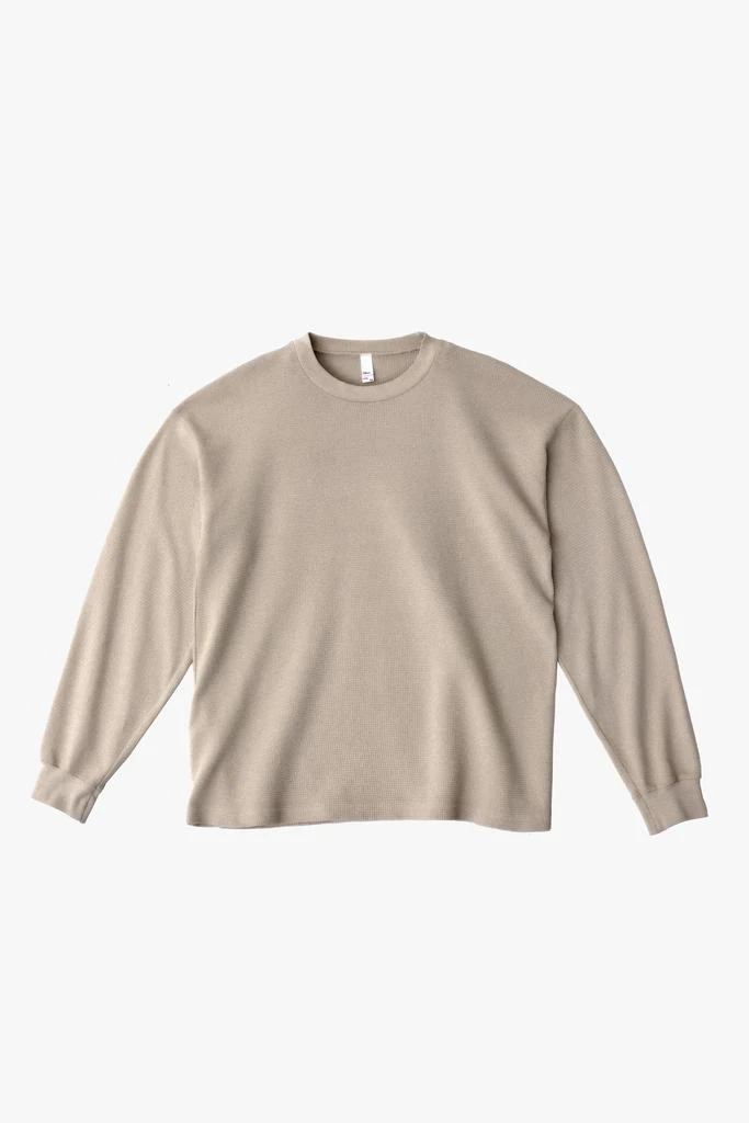Los Angeles Apparel TX407GD Unisex - Long Sleeve Heavy Thermal Crew Neck 22