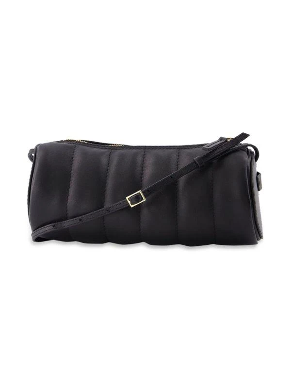 Manu Atelier Cylinder Leather Padded Shoulder Bag 2