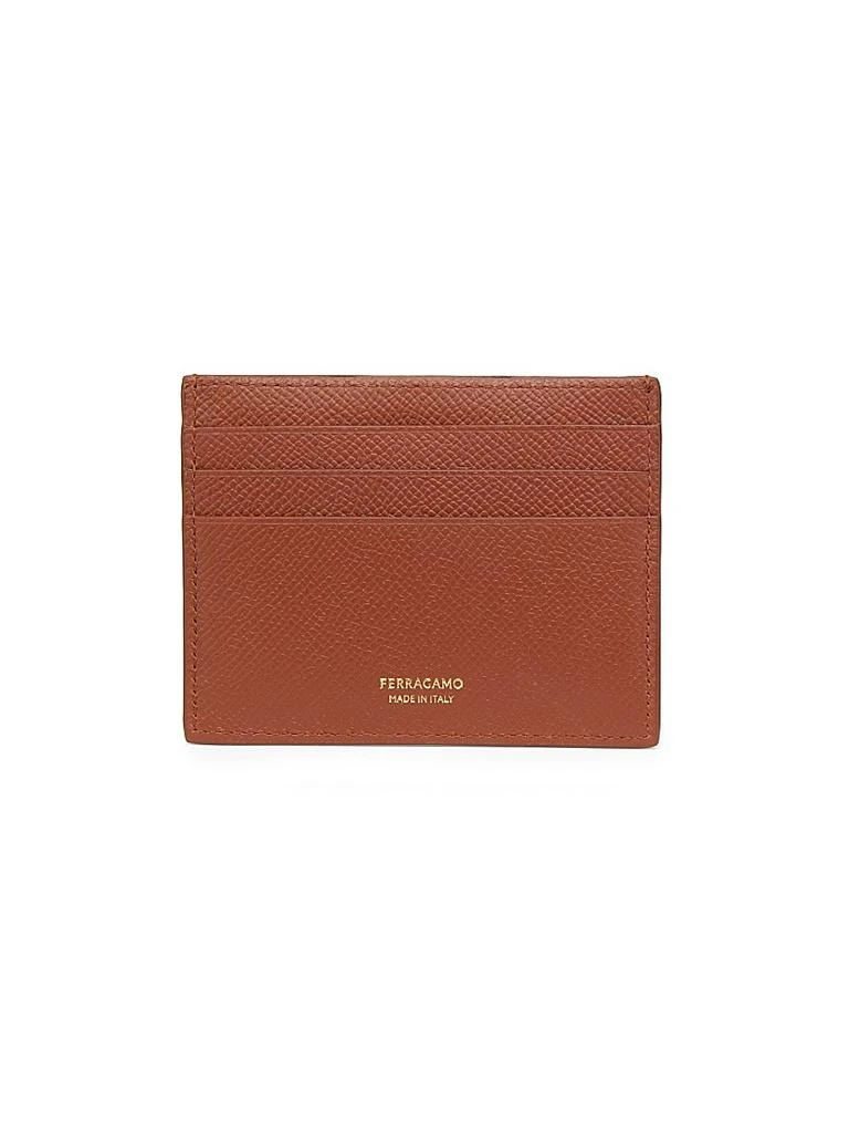 Salvatore Ferragamo Micro Leather Card Holder 2