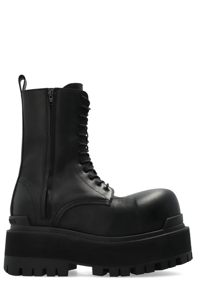 Balenciaga Balenciaga Strike Lace-Up Boots - Boots - Free