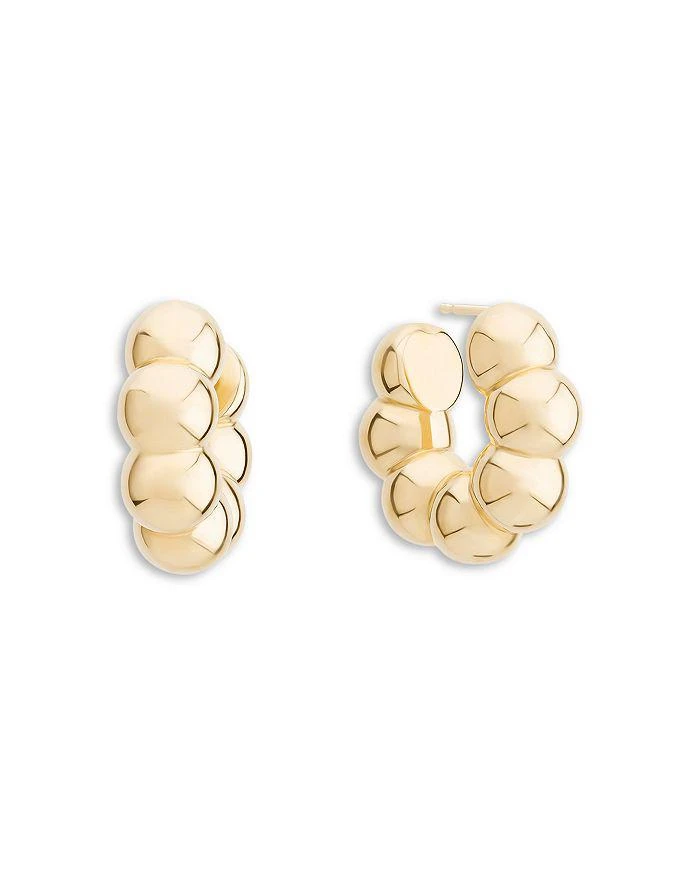 LANA Jewelry Bubble Hoop Earrings in 14K Yellow Gold