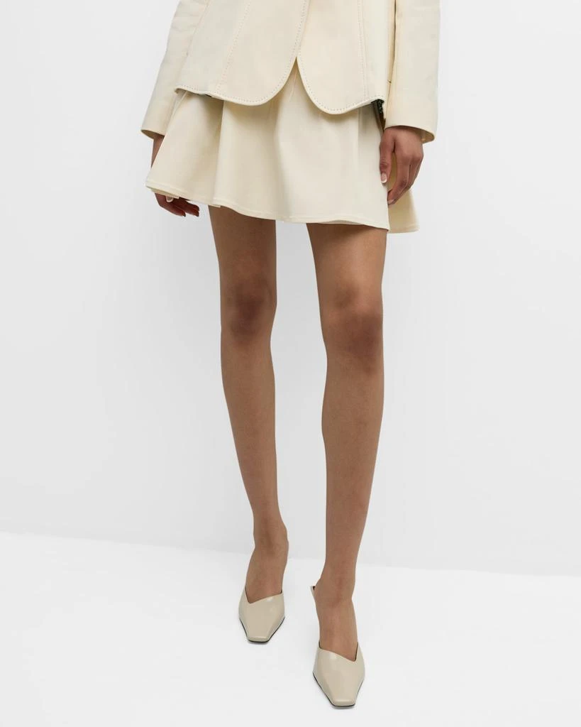 Jonathan Cohen Pintuck Mini Skirt 5