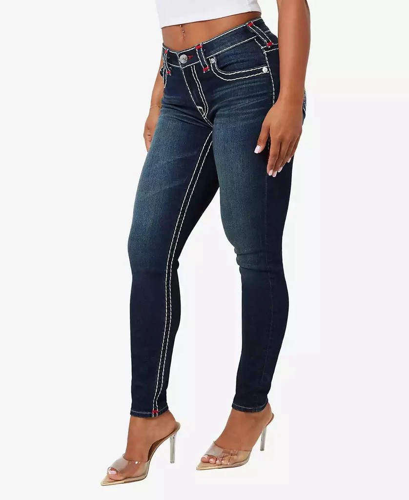 True Religion Women's Jennie Skinny Zipper Jeans 3