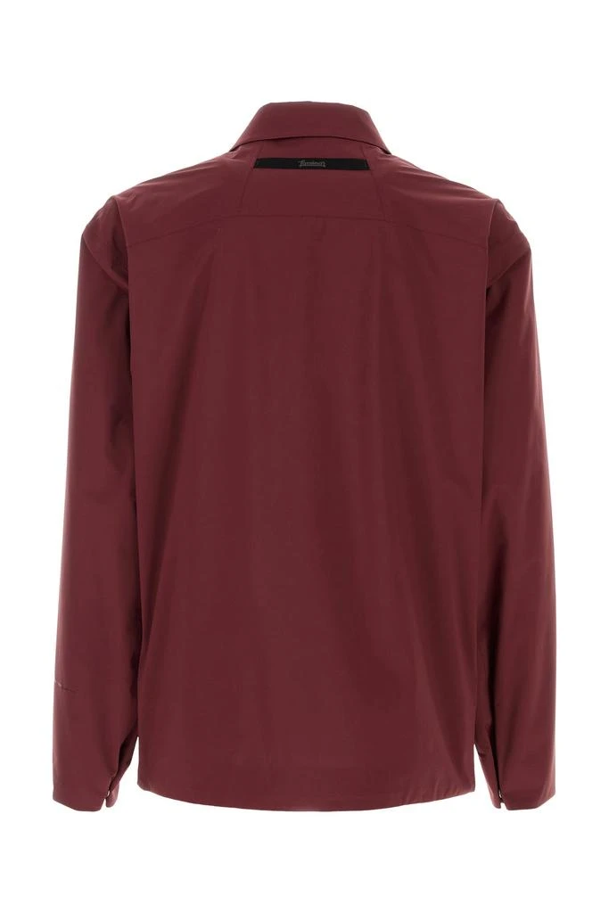 Herno Burgundy nylon jacket 2