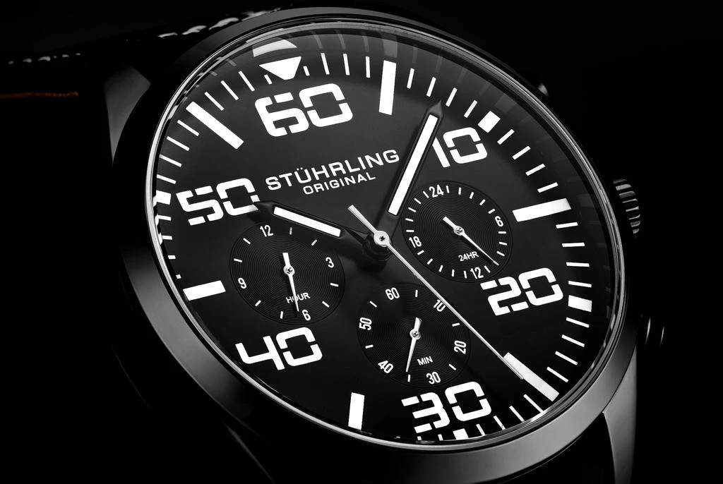 Stuhrling Original 4001 Quartz 42mm Aviator 9