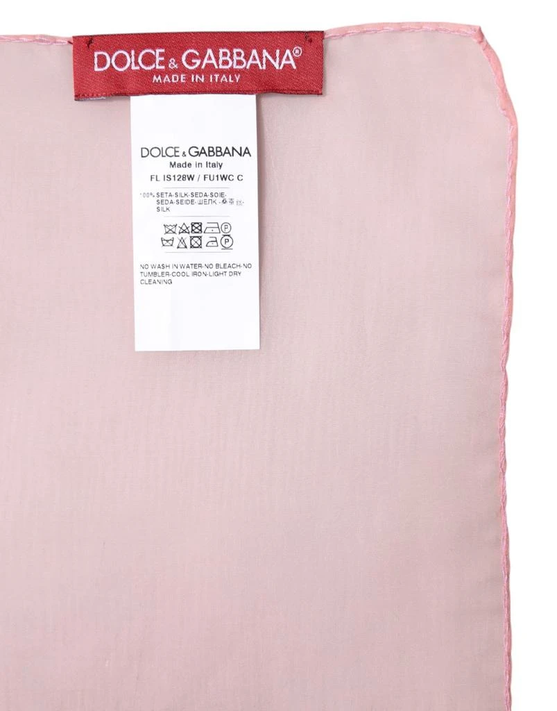 Dolce 
Gabbana Silk Rectangle Women Wrap Shawl Women
s Scarf 5