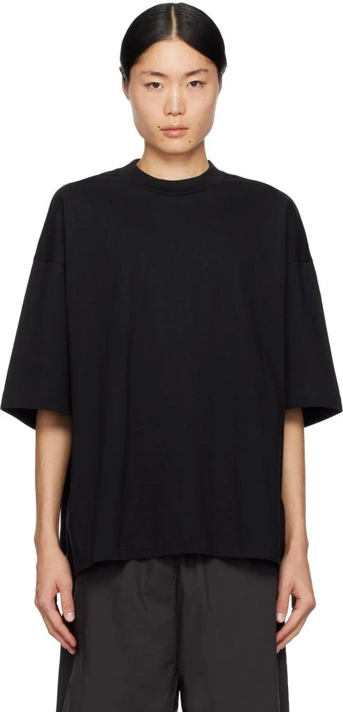 Fear of God Black Dropped Shoulder T-Shirt 1