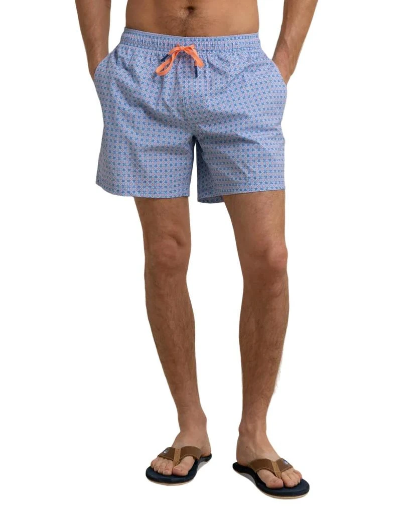 SOUTHERN TIDE Lotus Swimtrunk In Clearwater Blue 1