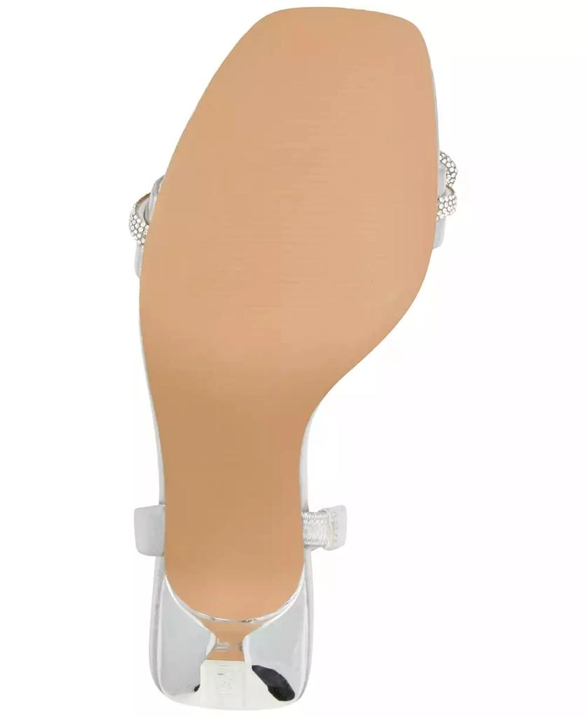 ALDO Women's Cindie Slingback Rhinestone Bow Dress Sandals 10